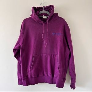 🟣 Champion Men’s Hoodie Sweater Size Large